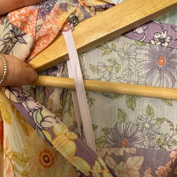 LOFT Multicolor Floral Dress - Picture 4 of 7